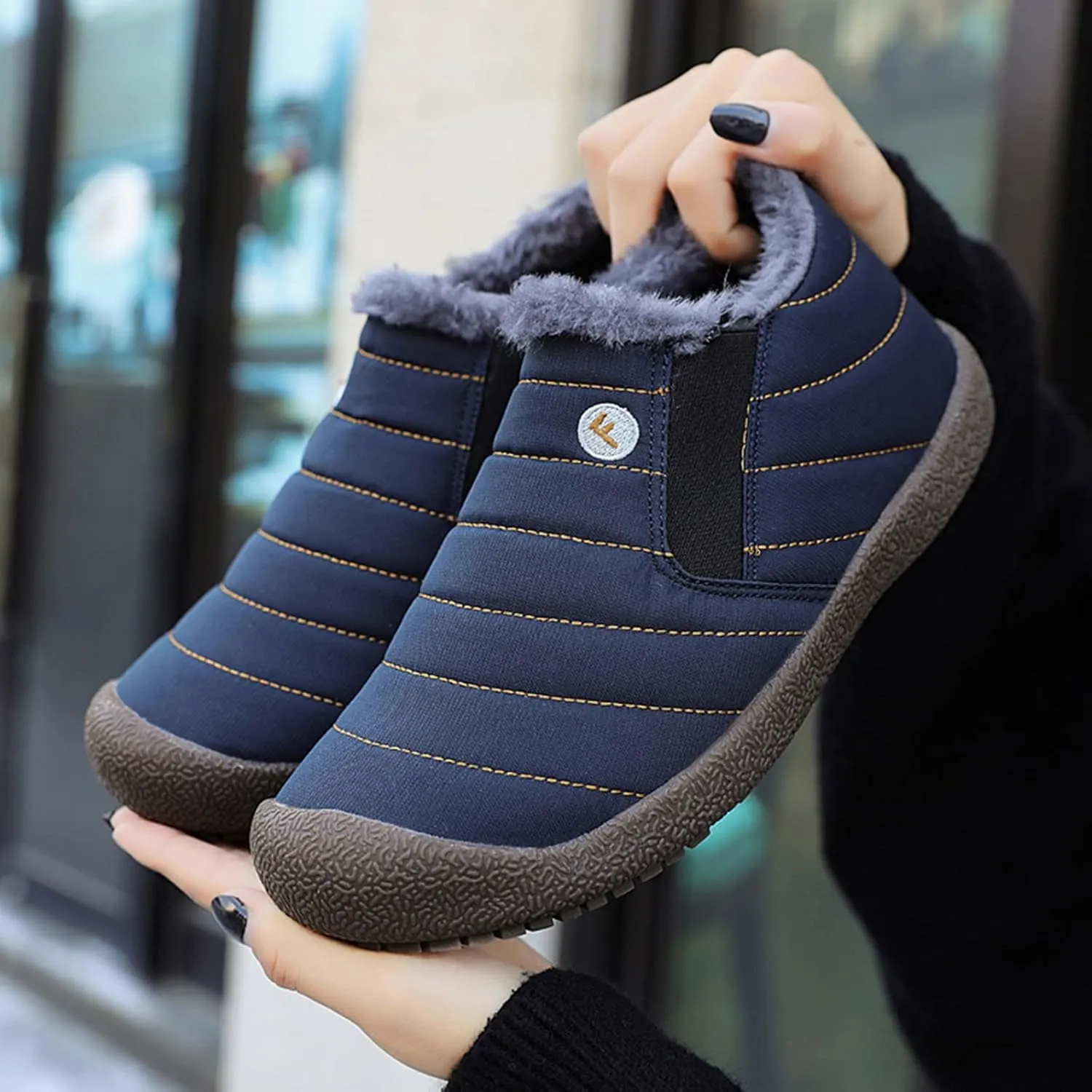 Knee High Insulated Winter Boots for Women Waterproof Snow Womens Snow Boots Size 12 Wide Winter Boots Women Size 8 Cute Snow Boots for Woman Botas De Vestir Para Mujer Elegantes Invierno
