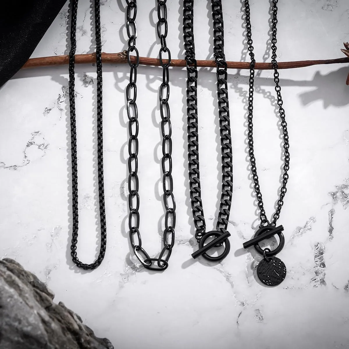 Layered Gold Necklaces for Women Chunky Gold Pirate Necklace Punk 80s 90s Necklace Paperclip Link Chain Choker Necklaces Necklace Dainty Cuban Stacking Coin Pendant Necklace Gold Pirate Jewelry