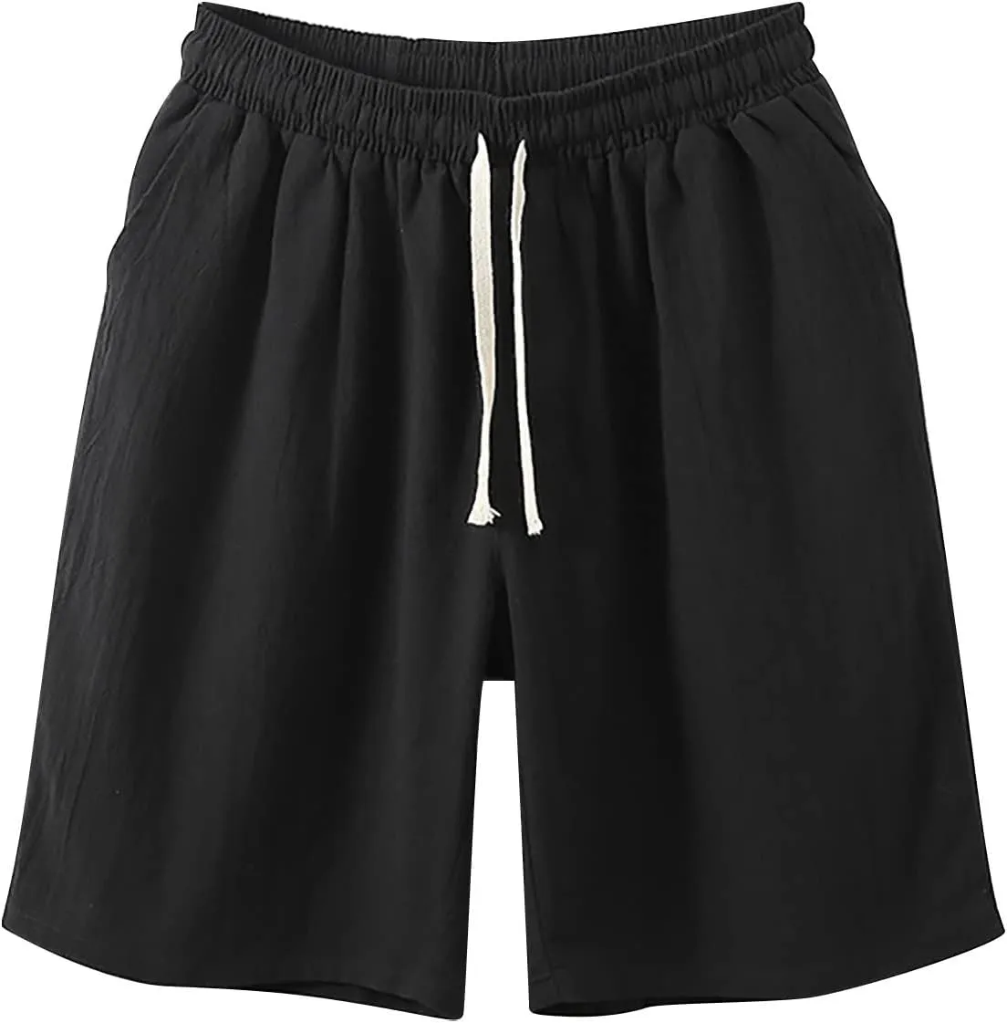 LCMTWX Mens Shorts Five Part Pants Casual Solid Color Loose Youth Japanese Retro Breathable Shorts Men Men Cargo Shorts Gym