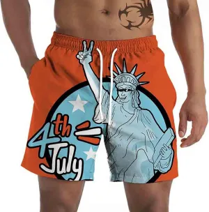 LCMTWX Men's Shorts Leisure and Fitness Sports Plus Size Five Surf Quick Drying Beach Pants Shorts Carpenter Shorts 7 Inch