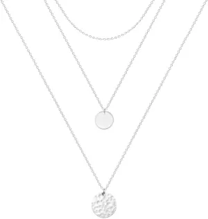 Ldurian Layered Necklaces for Women - 14K Dainty Gold Plated Layering Chokers Necklaces Set Multilayer Delicate Necklace Trendy Adjustable Long Layered Necklaces for Women