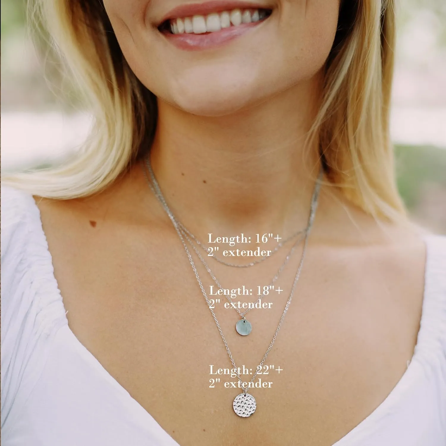 Ldurian Layered Necklaces for Women - 14K Dainty Gold Plated Layering Chokers Necklaces Set Multilayer Delicate Necklace Trendy Adjustable Long Layered Necklaces for Women