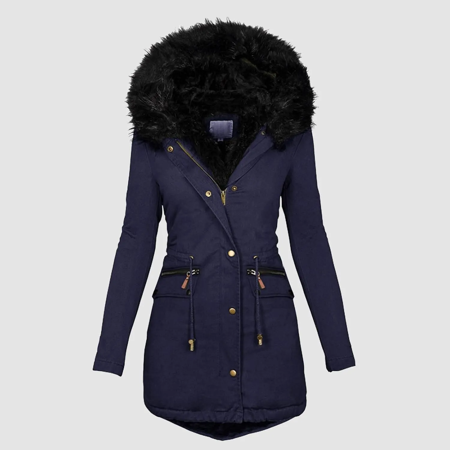 Long Length Quilted Puffer Parka Overcoat Women Slim Thicker Women'S Coat Womens Long-Sleeve Puffer Jacket Womens