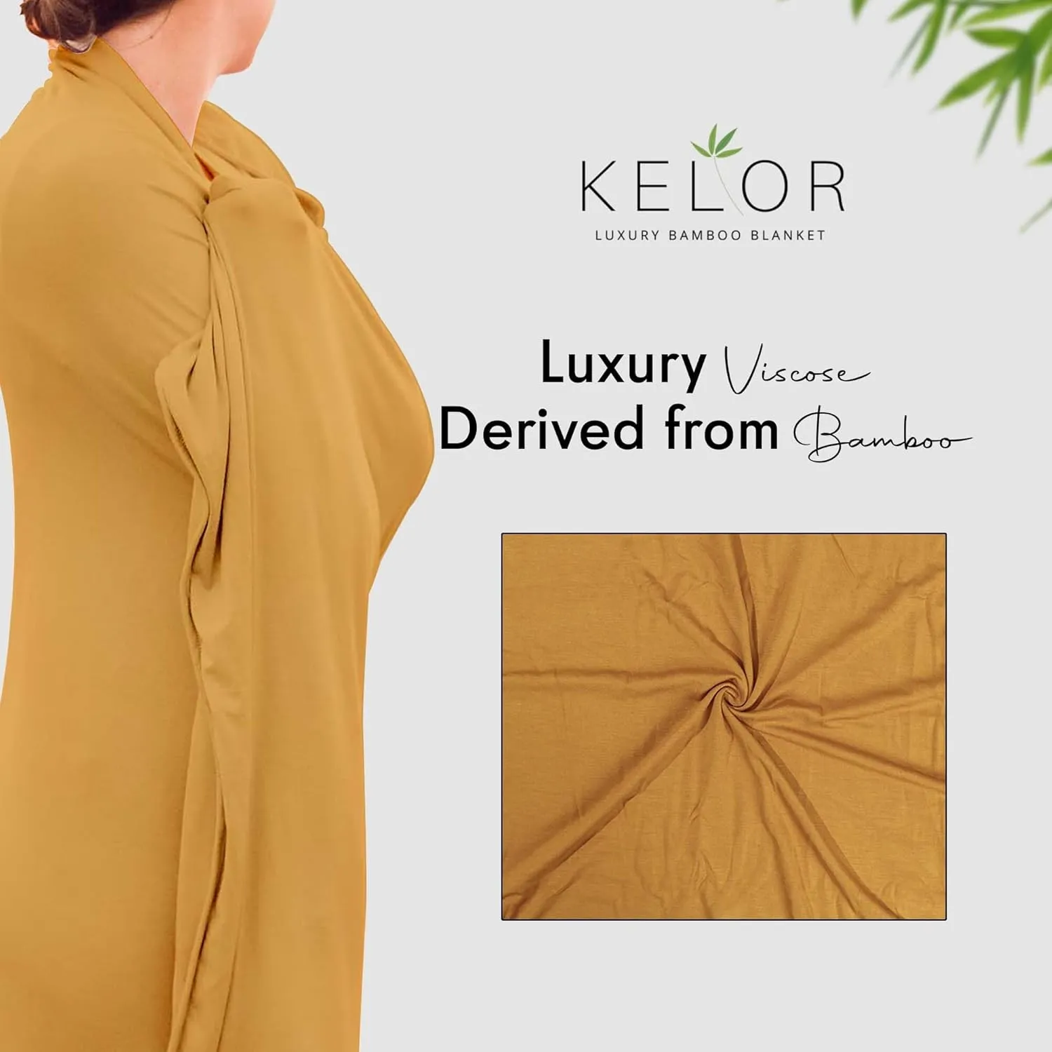 Luxury Cooling Travel Blanket - Stretchy, Lightweight Soft & Breathable Shawl Wraps for Women