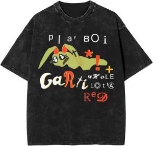 Men Streetwear Oversized Casual T-Shirts Short-Sleeve Adults Teens Cotton Shirt