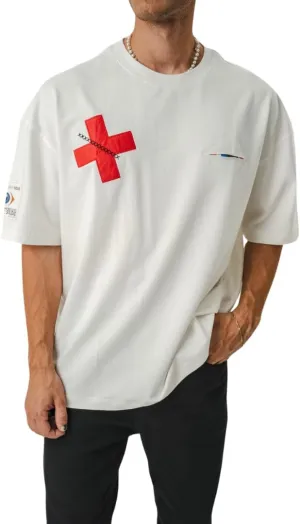 Men's Cotton T-Shirts Oversized Unisex Short Sleeves Casual Loose Wash Solid Basic Tee Tops
