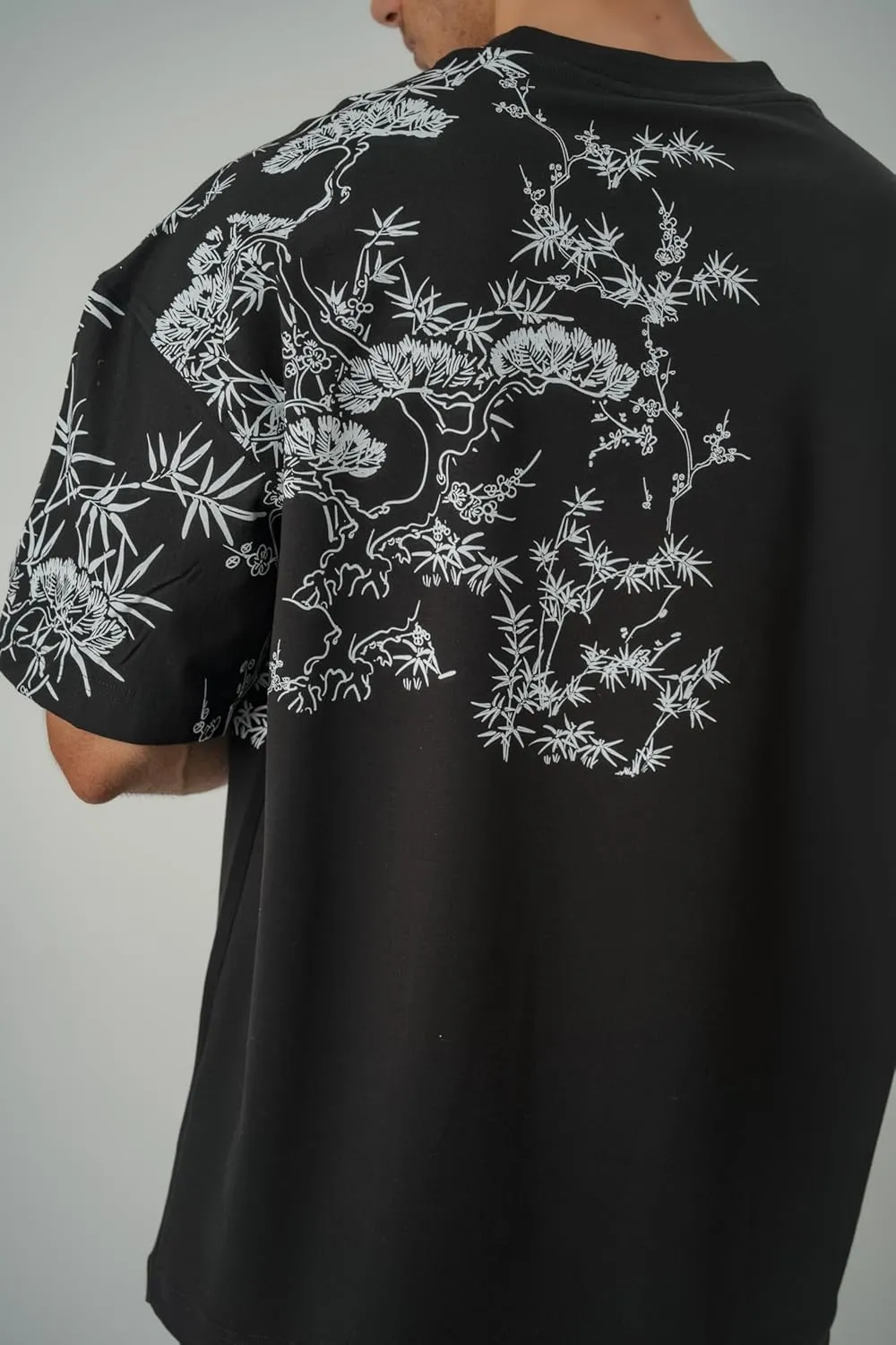 Men's Cotton T-Shirts Oversized Unisex Short Sleeves Casual Loose Wash Solid Basic Tee Tops