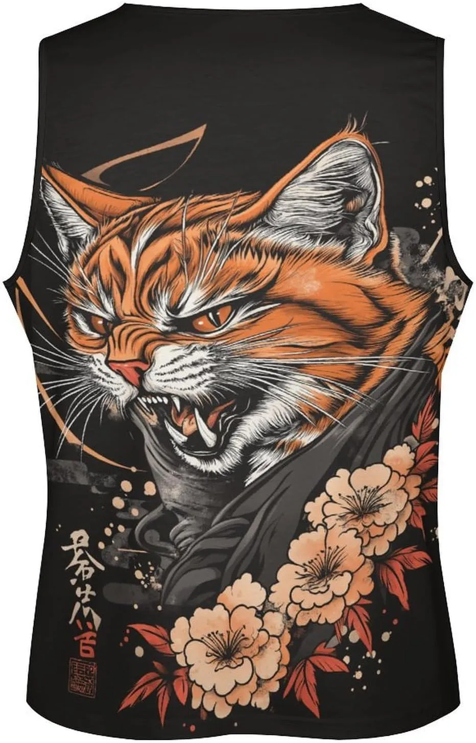Men's Graphic Tank Tops Funny Printed Sleeveless Crewneck Tees Casual Workout Breathable Summer Tank Top