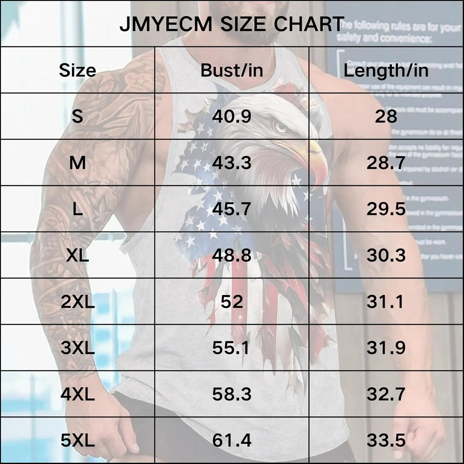 Men's Graphic Tank Tops Funny Printed Sleeveless Crewneck Tees Casual Workout Breathable Summer Tank Top