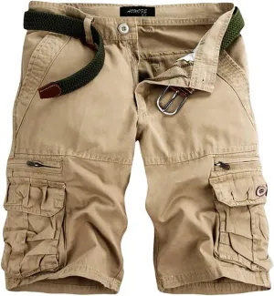 Men's Pants Casual Sports Pants Comfortable Cargo Shorts with Pockets Outdoor Fashion Five-Point Shorts