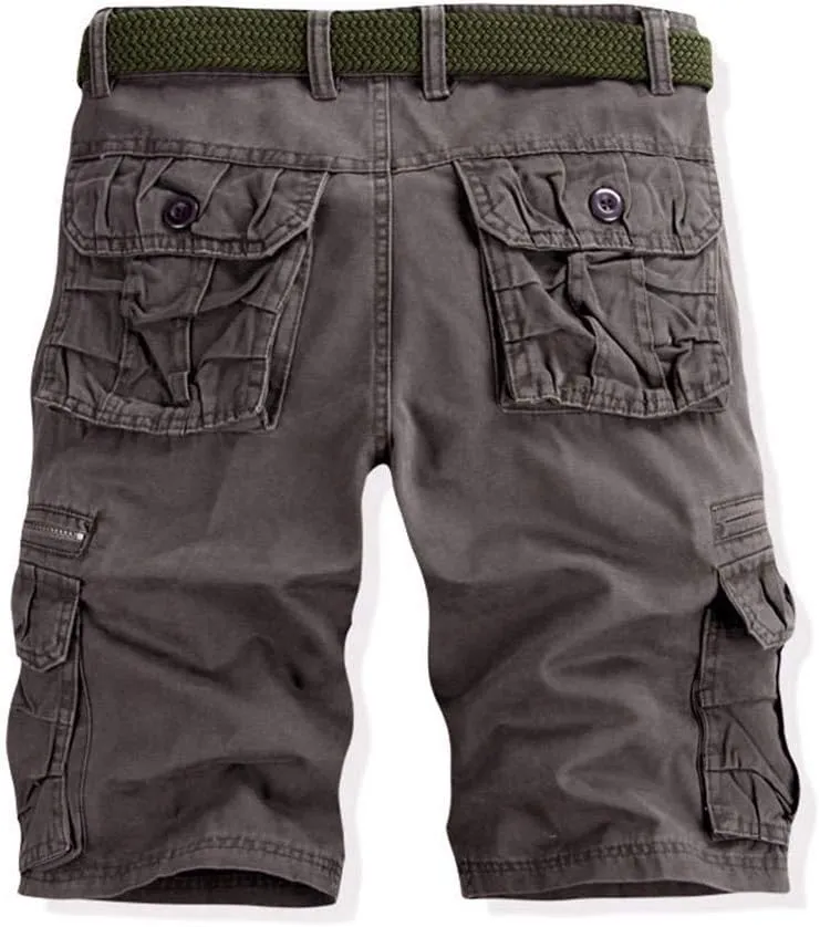 Men's Pants Casual Sports Pants Comfortable Cargo Shorts with Pockets Outdoor Fashion Five-Point Shorts