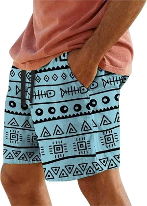 Mens Retro Swim Trunks Short for Man Men's Knit Shorts Fishing Clothes for Men