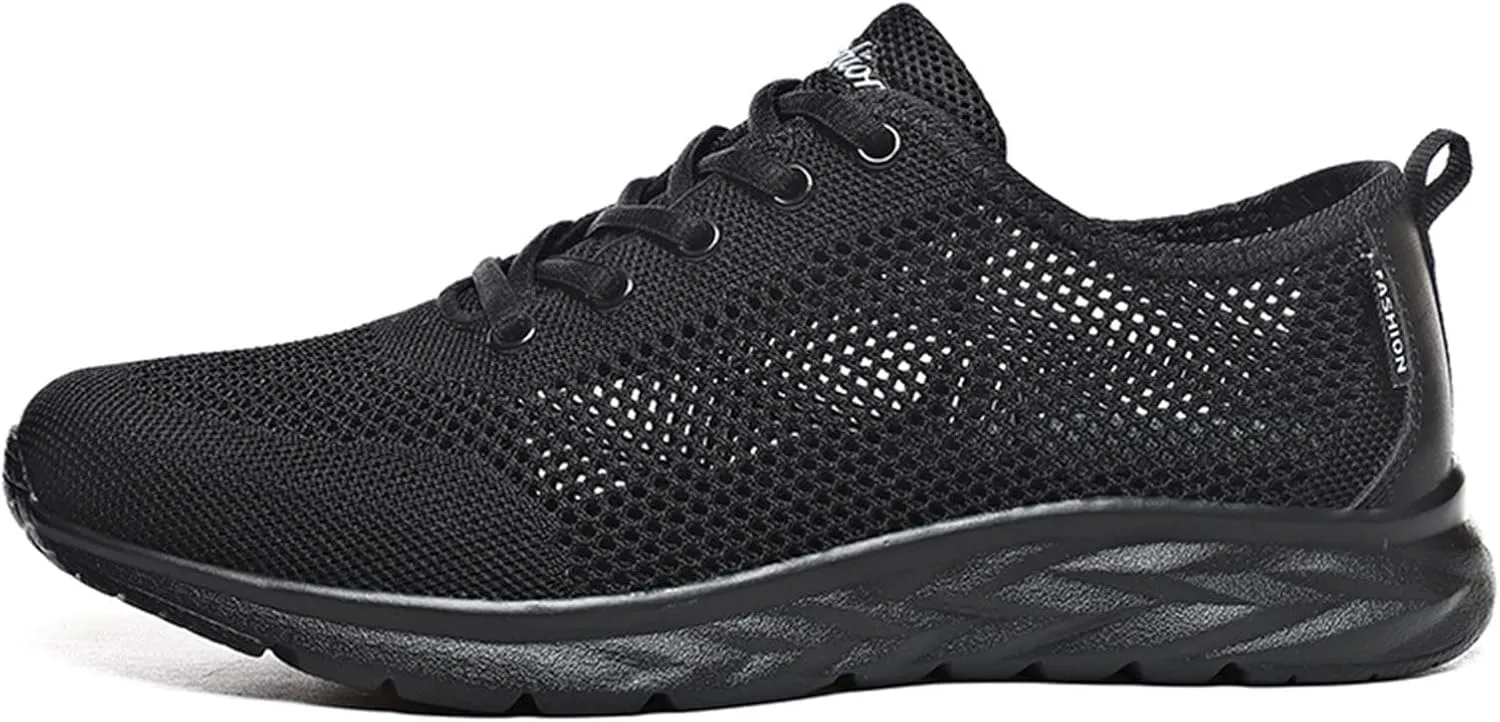 Mens Ultra Breathable Shoes with Water Friendly Quick-Dry Mesh,Summer Non-Slip Wading Shoe Daily Work Walking Shoe with Arch Support Casual Lightweight Durable Fitness Sneaker
