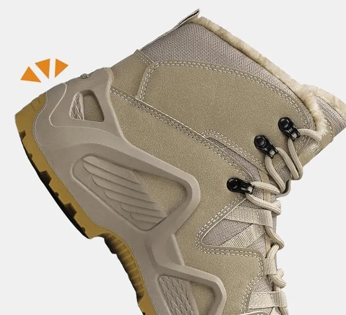 Men's Winter Waterproof Work Boots Tactical Hiking Boots Snow boots