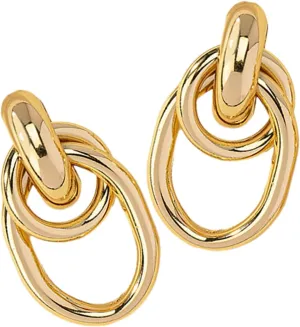 Minimalist Geometric Hoop Earrings Women's Drop Earrings Fashion Jewelry Not Easy to Fade or Deform for Special Occasions
