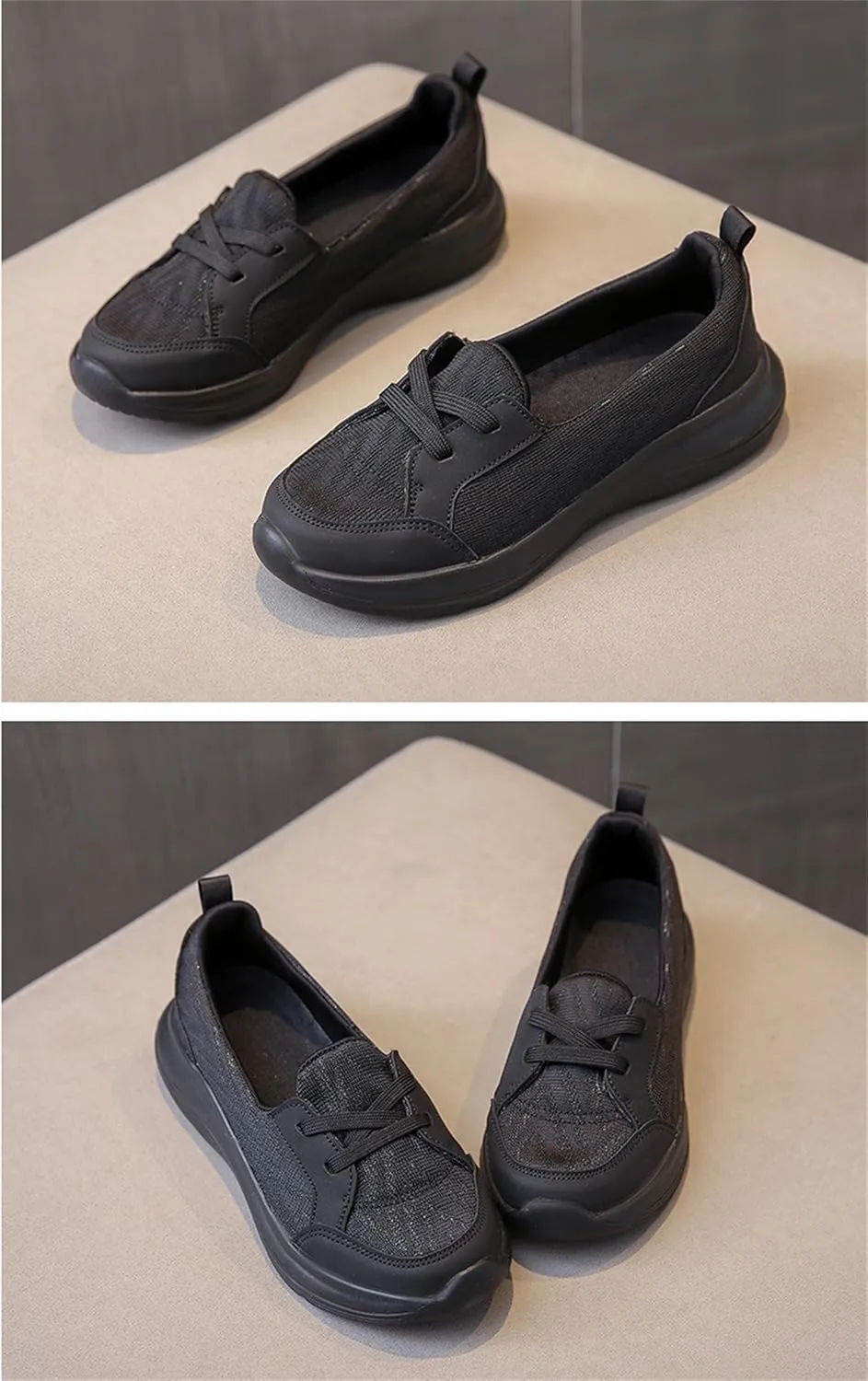 Orthopedic Shoes for Women Breathable Soft Casual Arch Support Non-Slip Shoes Summer Comfy Low Top Walking Sneakers