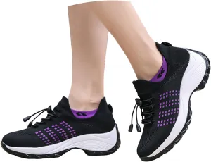 Orthopedic Sneakers for Women 2025 Women's Comfort Light-Weight Mesh Athletic Style Orthotic Tennis Shoe Arch Support Fashion Sneaker Breathable Sports Casual Walking Running Jogging Shoes