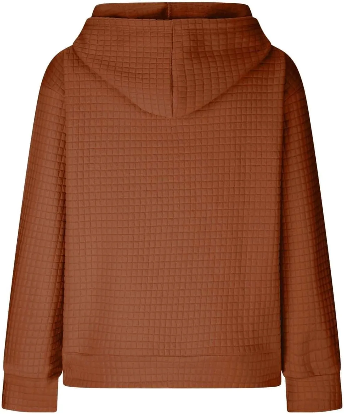 Oversized Hoodies For Women Waffle Knit Sweatshirts Winter Tops Pullover Sweaters With Pockets