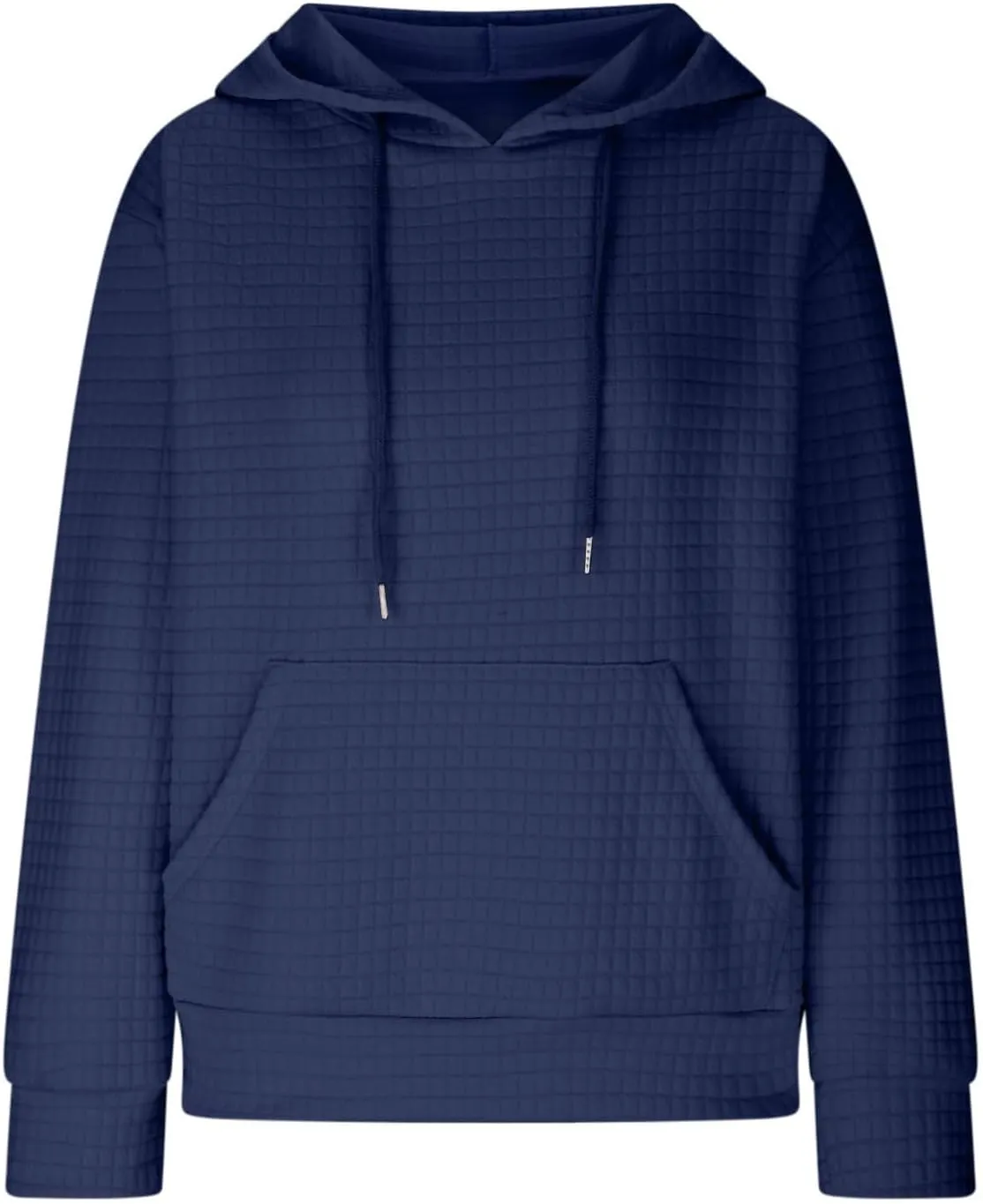 Oversized Hoodies For Women Waffle Knit Sweatshirts Winter Tops Pullover Sweaters With Pockets
