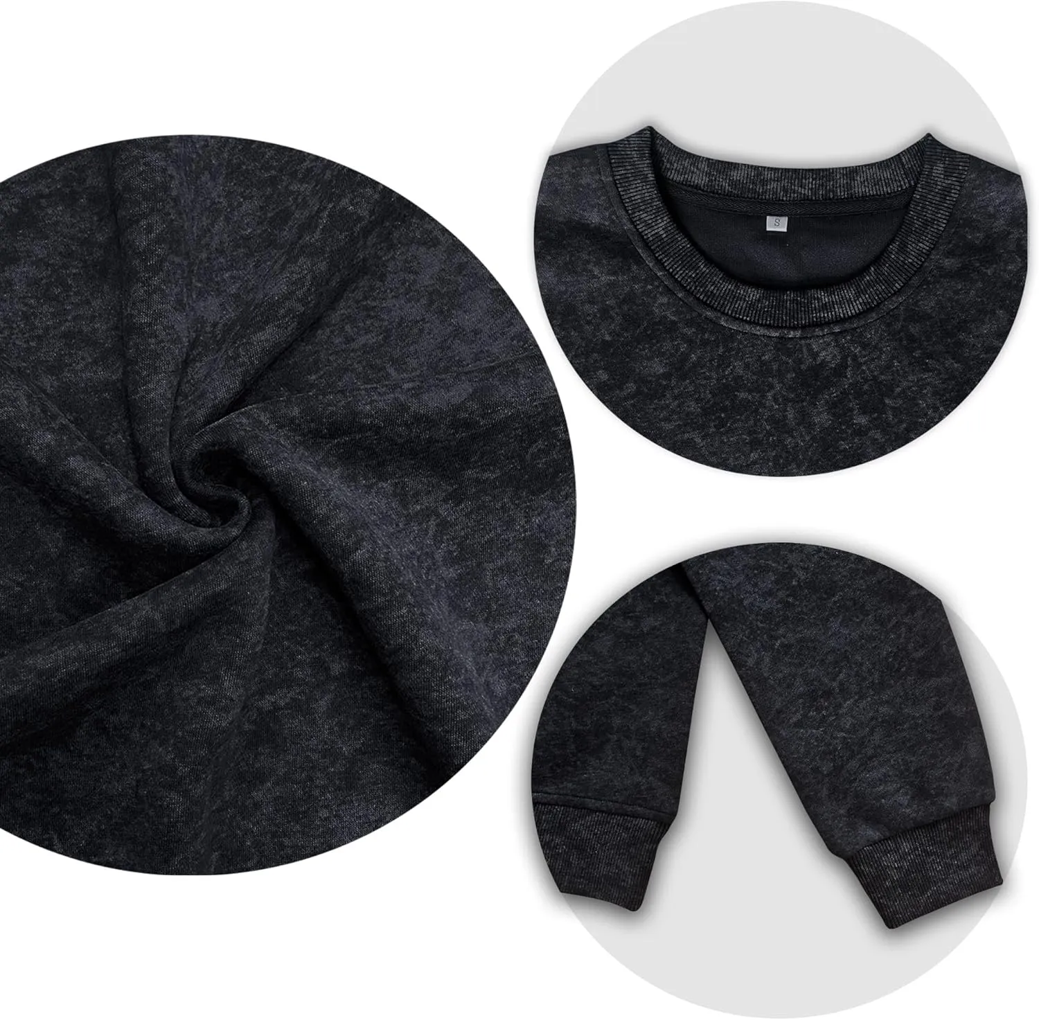 Oversized Sweatshirt for Women Fashion: CrewNeck Causal Basic Fall Clothes Tops Loose Fit Pullove