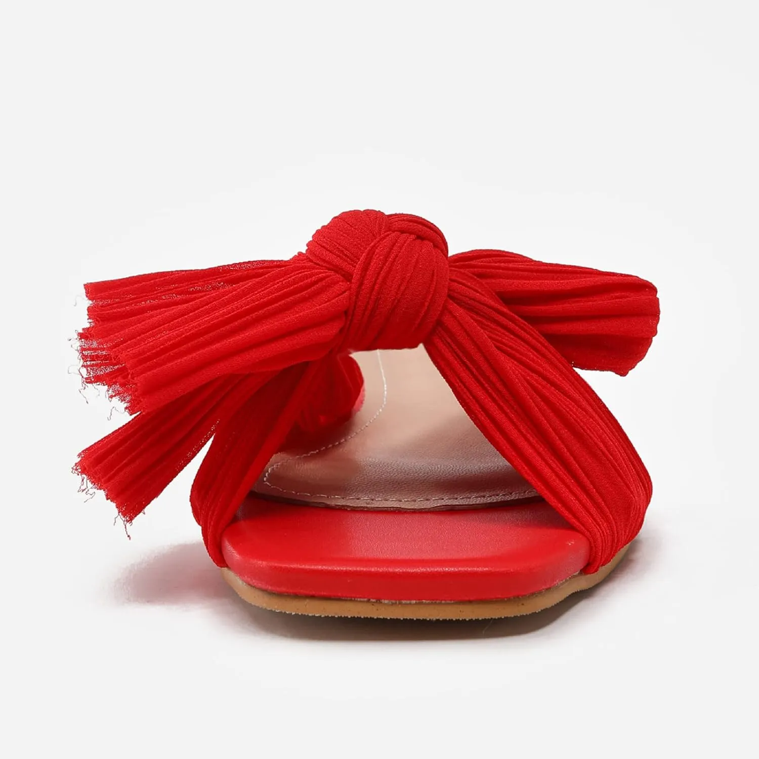 peqiut Orthopedic Sandals for Women Slip On Flat Bowknot Womens Sandals Comfortable Summer Holiday Dressy Sandals Women