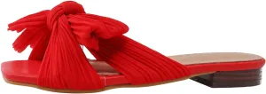 peqiut Orthopedic Sandals for Women Slip On Flat Bowknot Womens Sandals Comfortable Summer Holiday Dressy Sandals Women