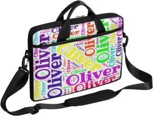 Personalized Laptop Bag Case Briefcases for Men Women, Computer Cases for Laptops, Tablet Shoulder Bag Carrying Case
