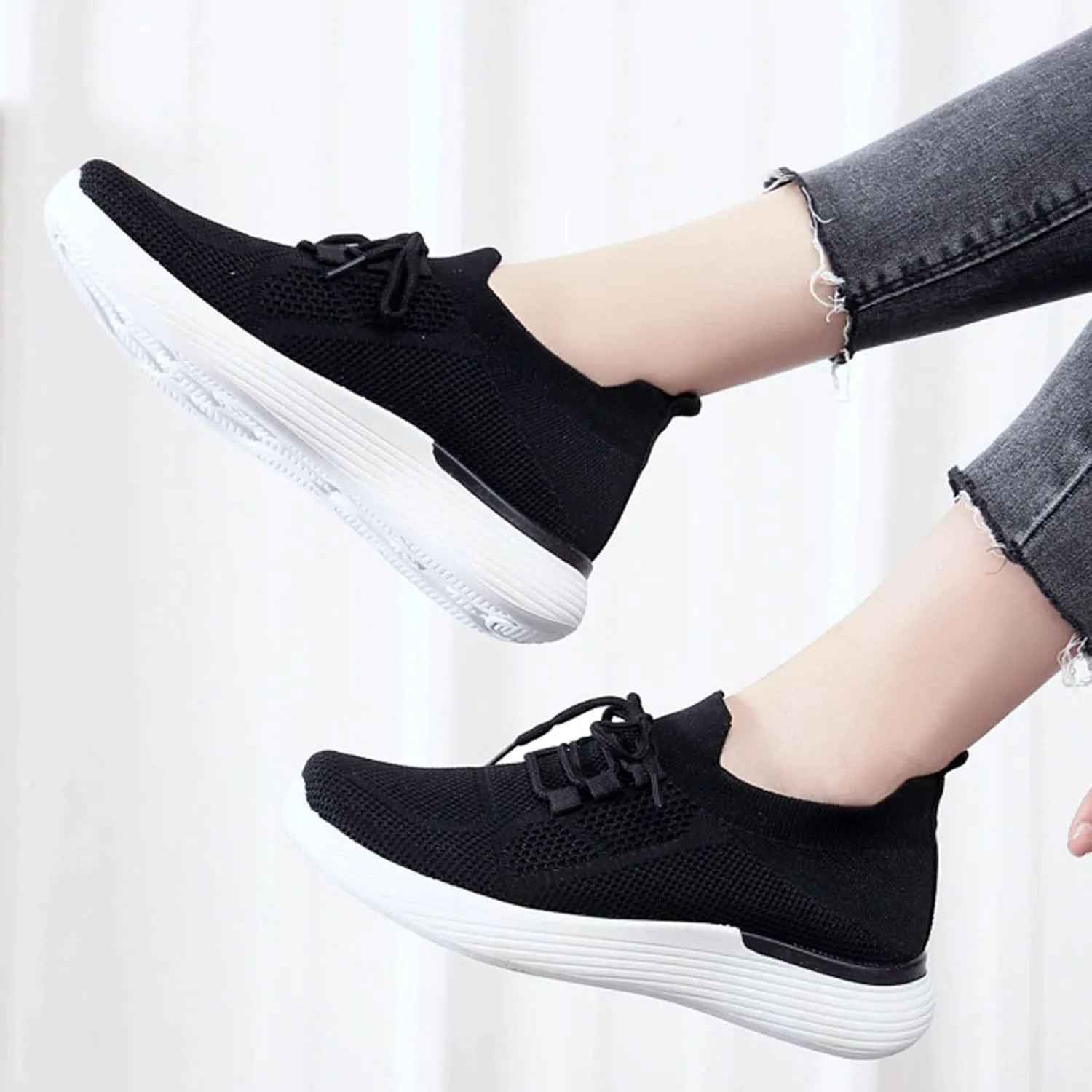 Platform Sneakers for Women Fashion Tan Zapatos Antideslizantes para Mujer De Trabajo Womens White Athletic Shoes Size 9.5 Black Running Sneakers for Women Extra Wide Toe Box Athletic Shoes Women