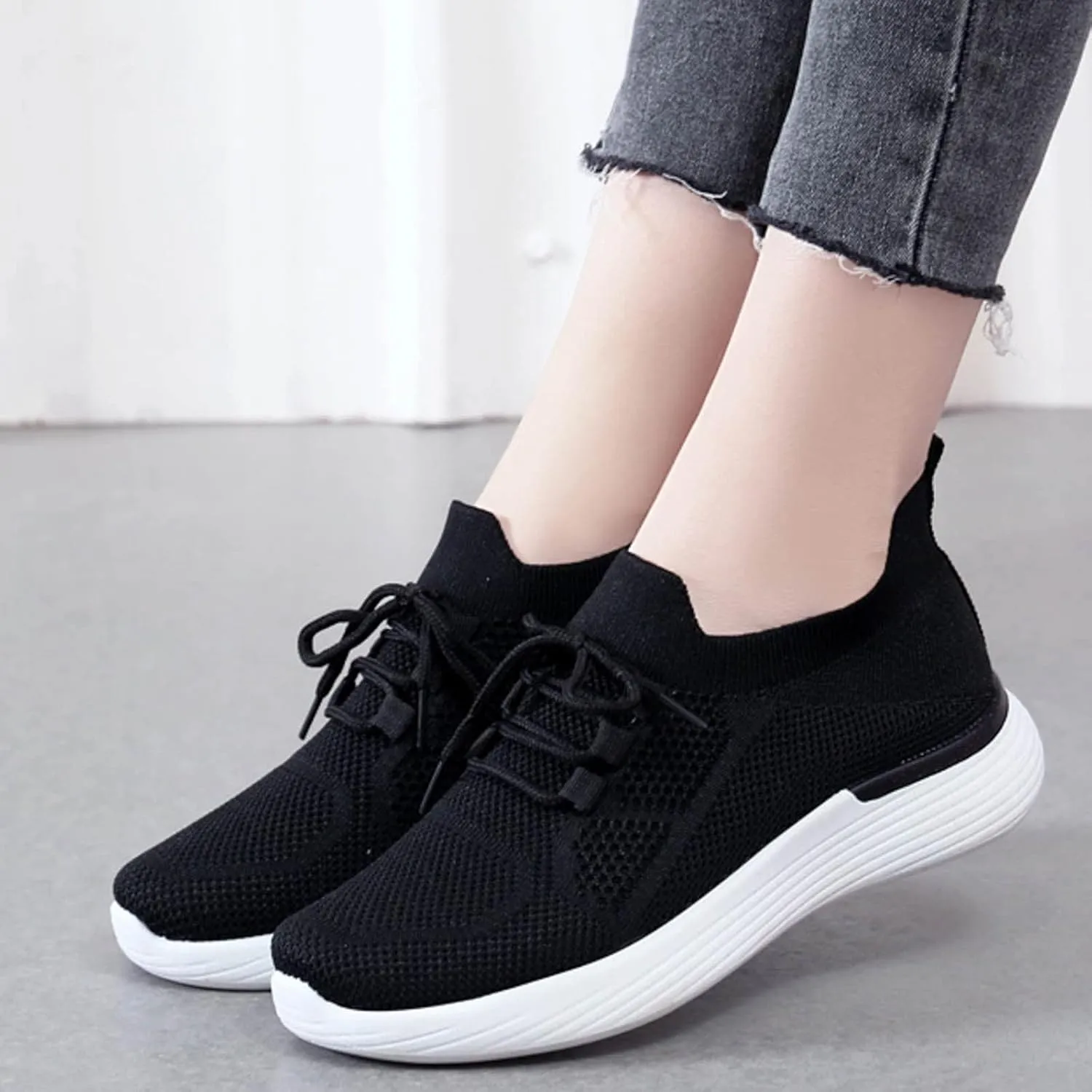 Platform Sneakers for Women Fashion Tan Zapatos Antideslizantes para Mujer De Trabajo Womens White Athletic Shoes Size 9.5 Black Running Sneakers for Women Extra Wide Toe Box Athletic Shoes Women