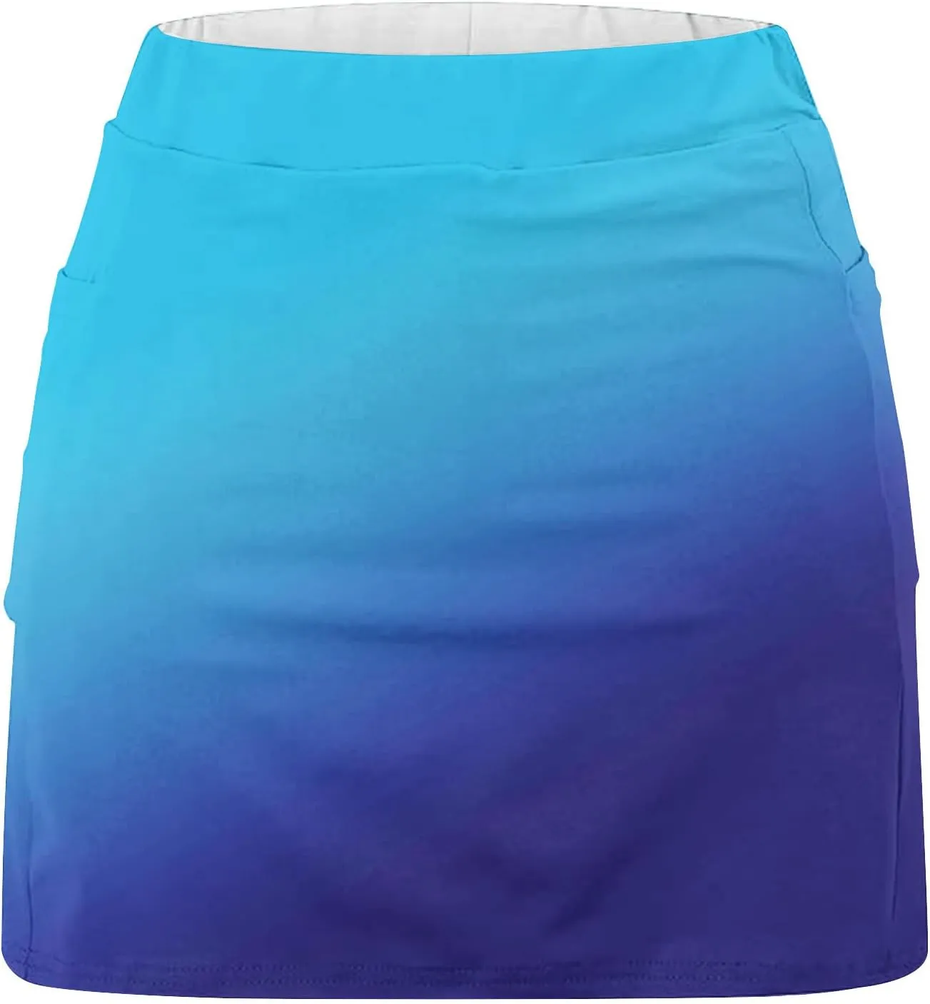Plus Size Skorts for Women Built-in Shorts High Waist Workout Tennis Skirts 2025 Trendy Tie-Dye Print Athletic Shorts