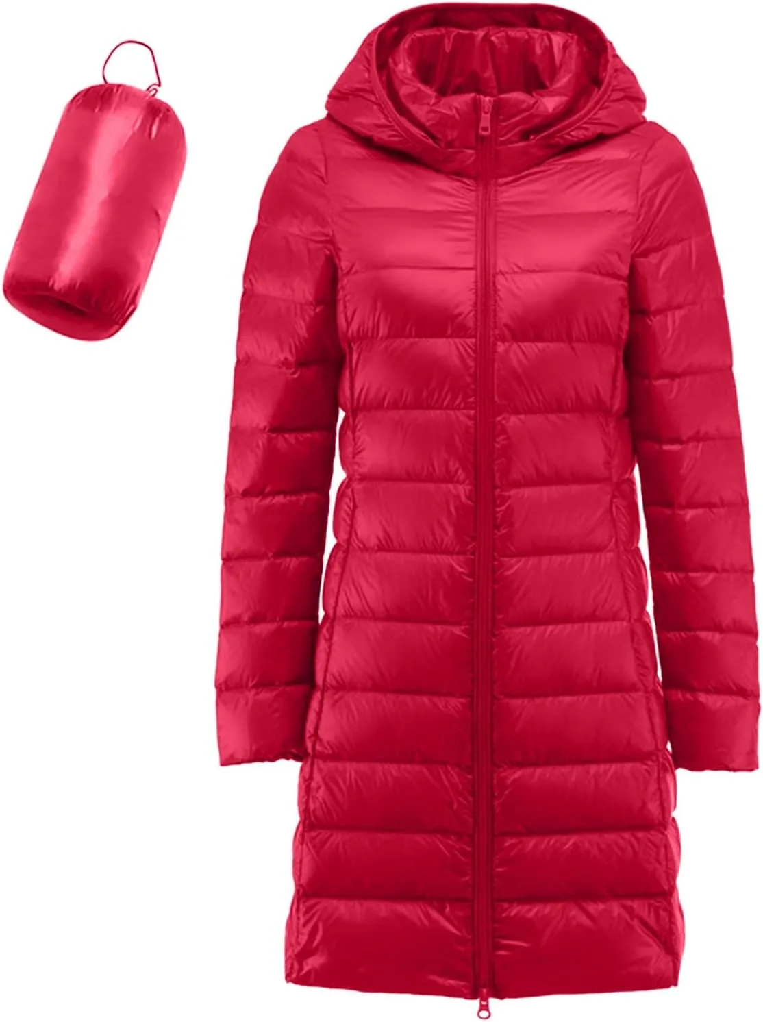 Puffer Jacket Womens Cropped Women's Down Jackets & Parkas Women Down Packable Ultralight Hooded Jacket Puffer Parka Coat Womens Light Puffer Waterproof Jacket the Winter Parkas for Women