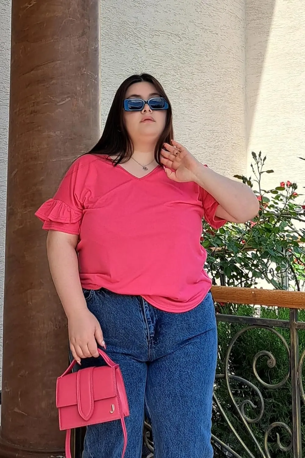RITERA Plus Size Top For Womens Short Sleeve Shirt Casual Loose Tunic Blouse XL-5XL