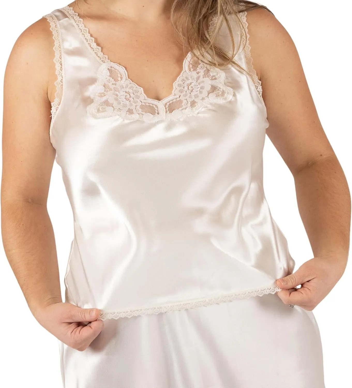 Shadowline Women's Rochelle Satin Adjustable Strap Camisole