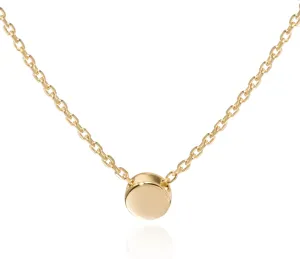 S.Leaf Sterling Silver Tiny Dot Necklace Circle Star Square Heart Necklaces for Women Dainty Necklaces for Women Simple Necklaces for Women