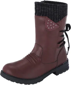 Snow Boot for Women with Zipper Winter Boots Women Waterproof Womens Winter Waterproof Boots Zapatos De Nieve Para Mujer Botas De Trabajo Antideslizantes Y Waterproof Para Mujer