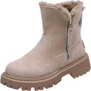 Snow Boots for Women Cute High Ankle Snow Boots Size 9 Wide for Women Extra Wide Width Winter Boots for Women Plus Size Snowboard Boots Women Botas De Invierno Para Mujer Elegantes Cortos