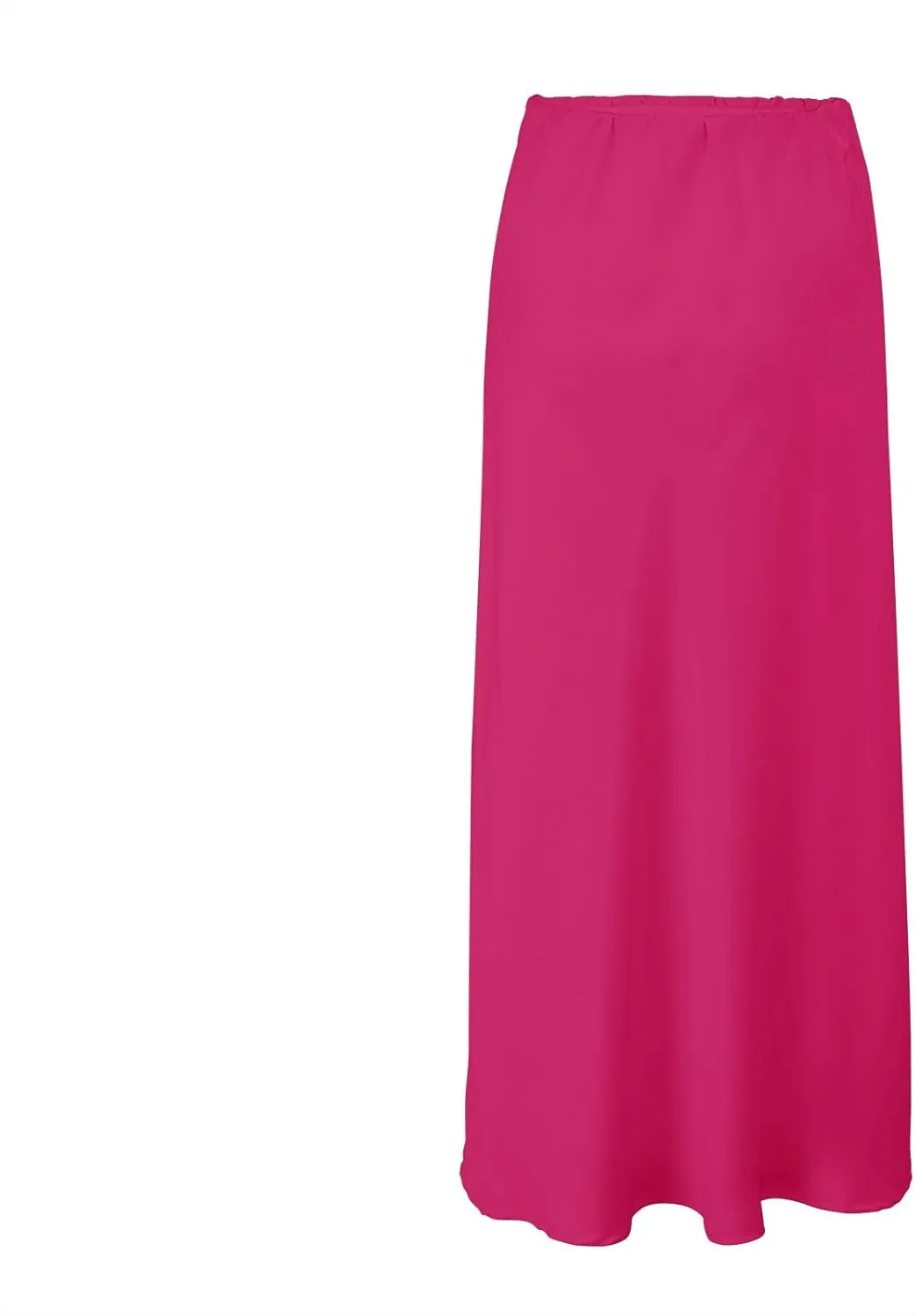 Spring Summer Skirts Satin Skirt High Waisted Maxi Wedding A Line Long Skirts Denim Skirts for Women Midi Length