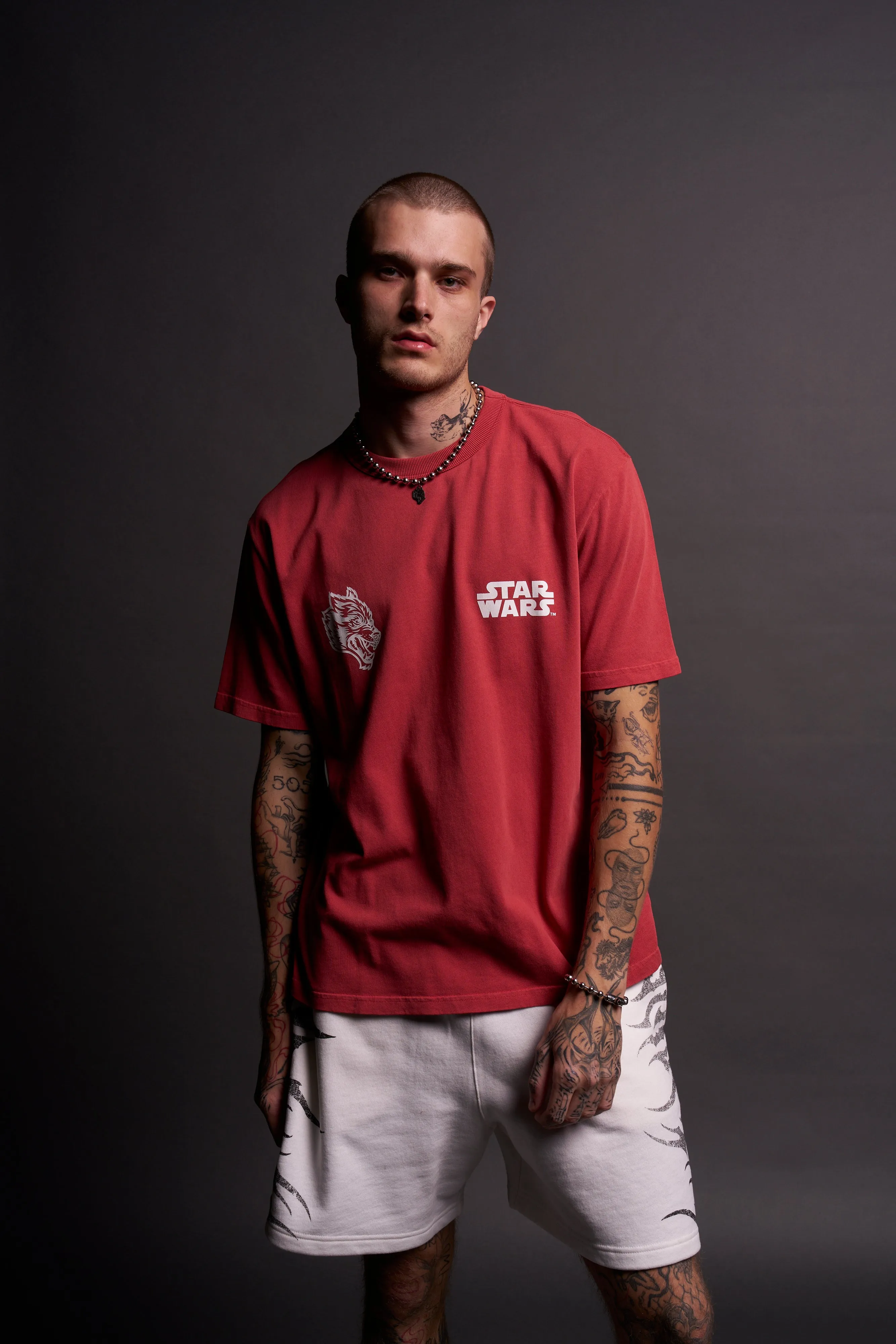 Star Wars "Premium" Heritage Tee in Roman Red