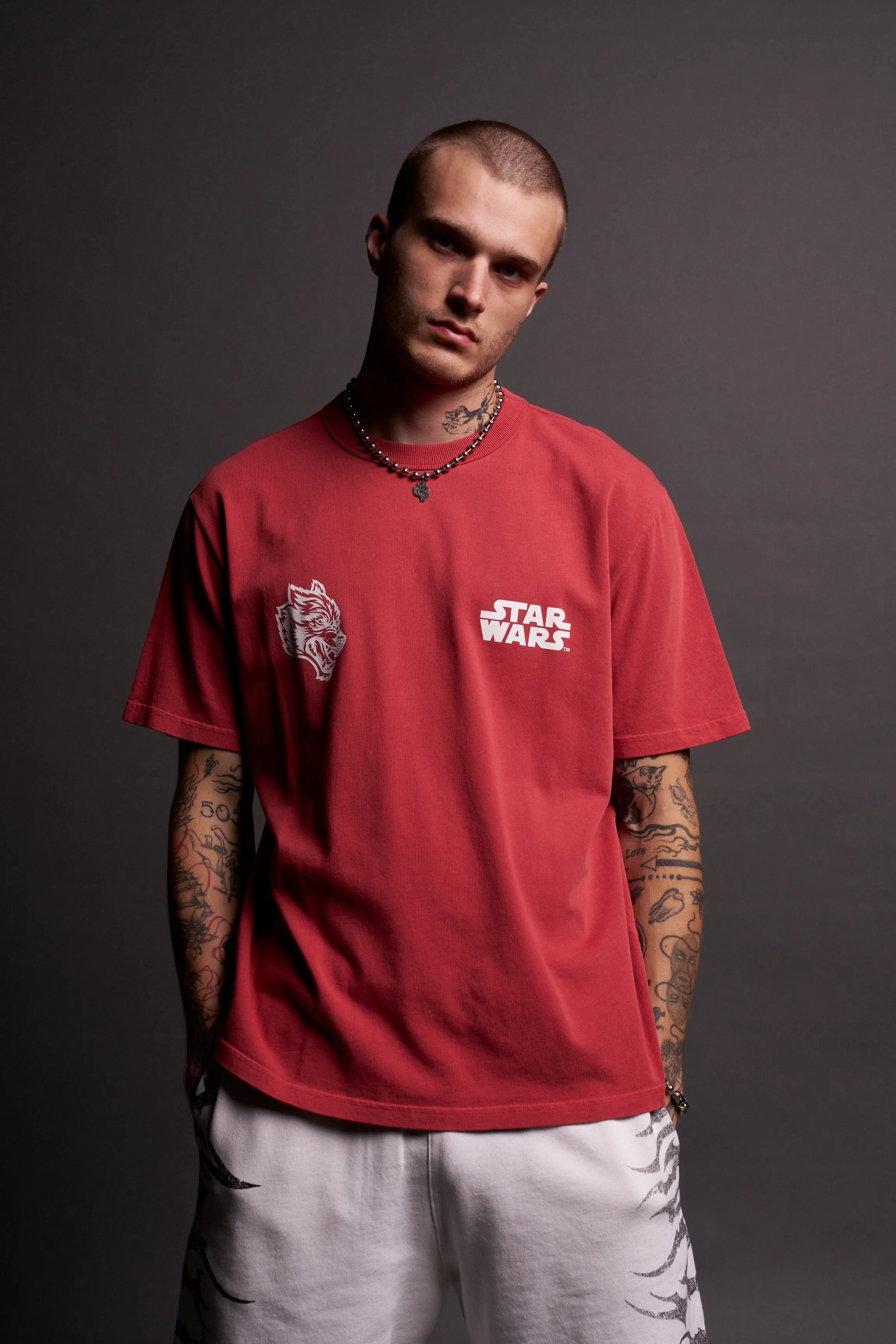 Star Wars "Premium" Heritage Tee in Roman Red