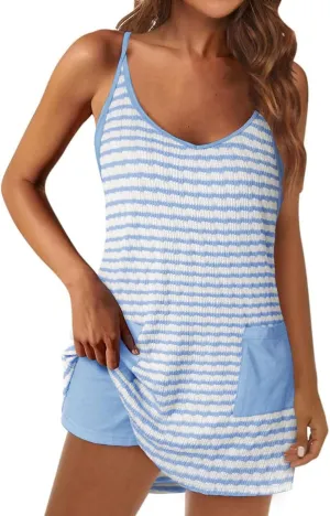 Summer Rompers for Women 2025 Loose Casual Dressy Sleeveless Baggy Harem Pants Jumpers Trendy Summer Outfits