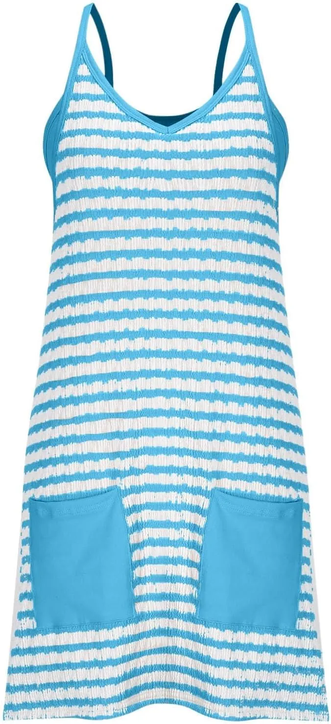 Summer Rompers for Women 2025 Loose Casual Dressy Sleeveless Baggy Harem Pants Jumpers Trendy Summer Outfits