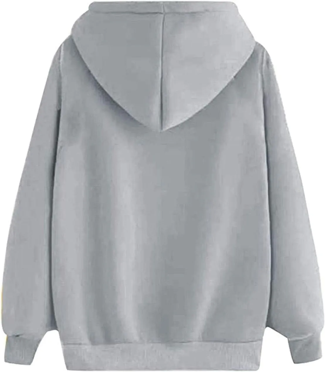 Sweatshirts for Women Casual Long Sleeve Heart Graphic Hoodies Cute Drawstring Oversized Pullover Tops with Pocket