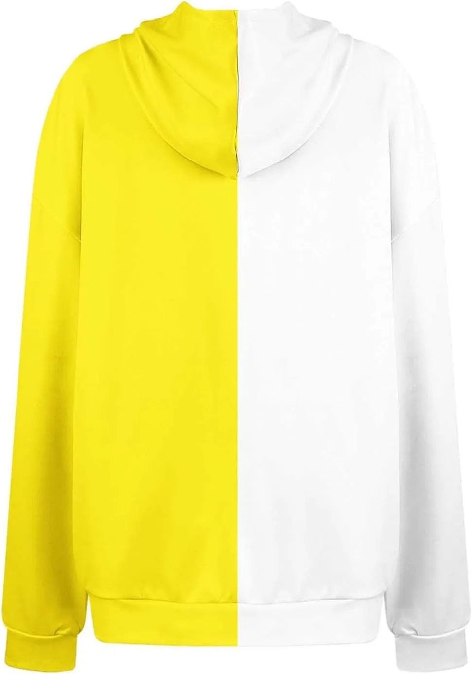 TANGNADE Women's Fall Hoodies Casual Trendy Long Sleeve Sweatshirt Drawstring Hooded Pullover Tops Pocket Workout Blouse