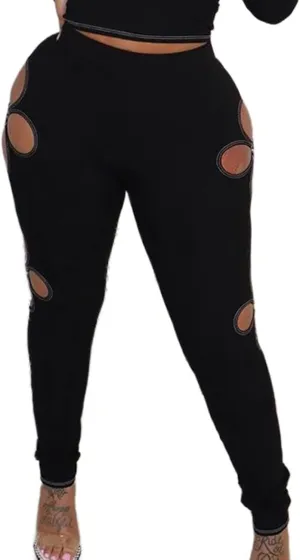 Tcremisa Leather Pants for Women High Waisted Faux Leather Straight Wide Leg Pant PU Trousers with Belt