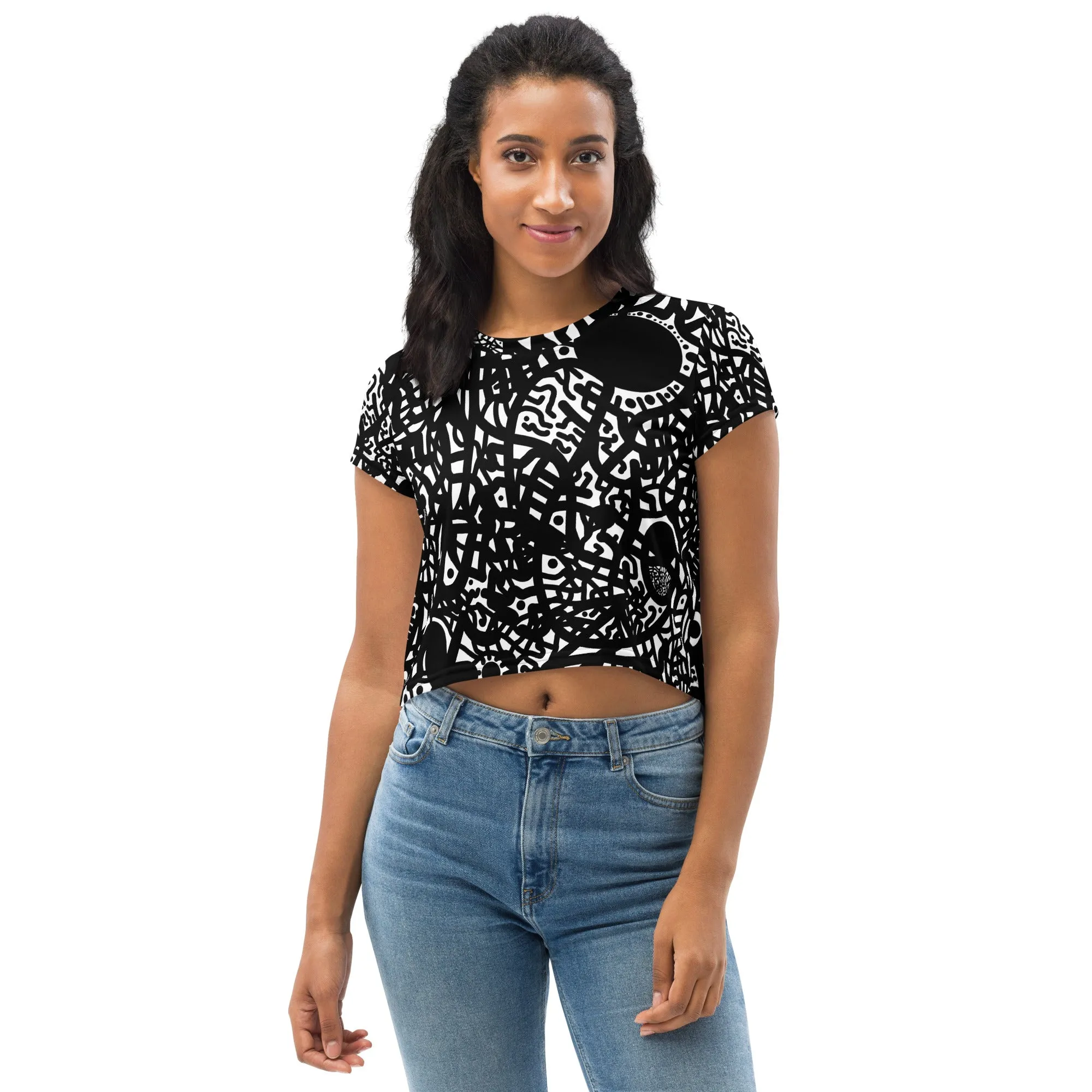 The Discovery - Women's Crop Tee