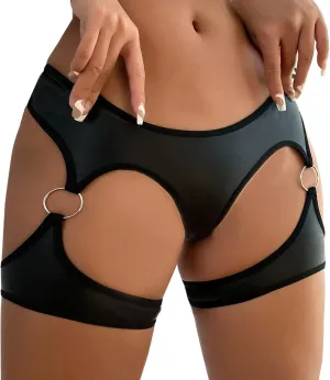 Thongs for Women Low Rise Lace Thong Seamless Panties Breathable Comfy Boy Shorts Underwears