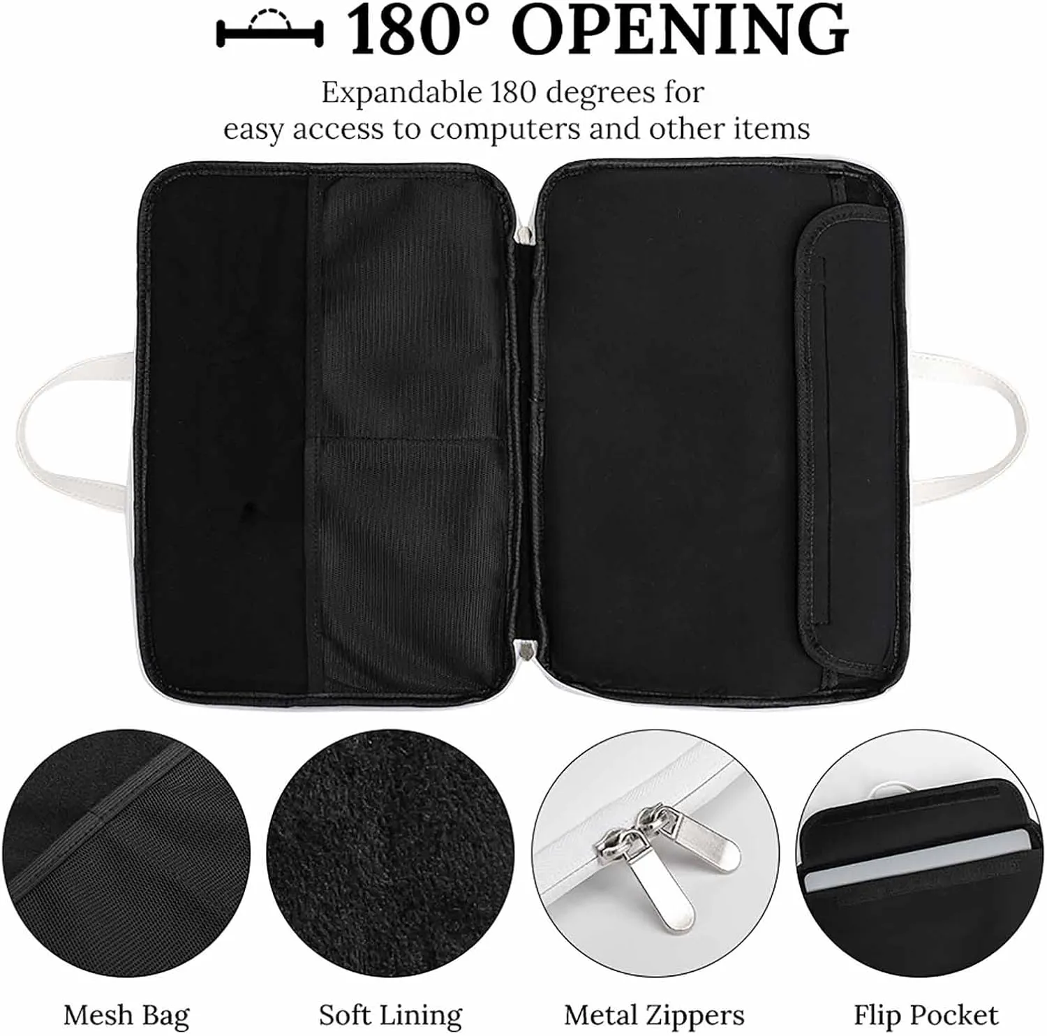 U.S.A Washington State Flag Leather Bag Laptop Case Slim Water Resistant Computer Bags with Handle Briefcase for Work