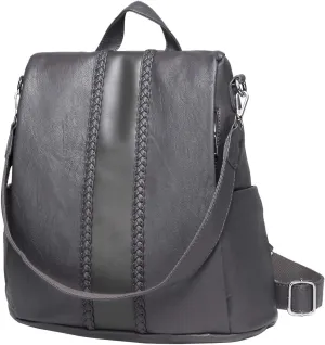 VASCHY Women's Stylish, Grey, Taille Unique