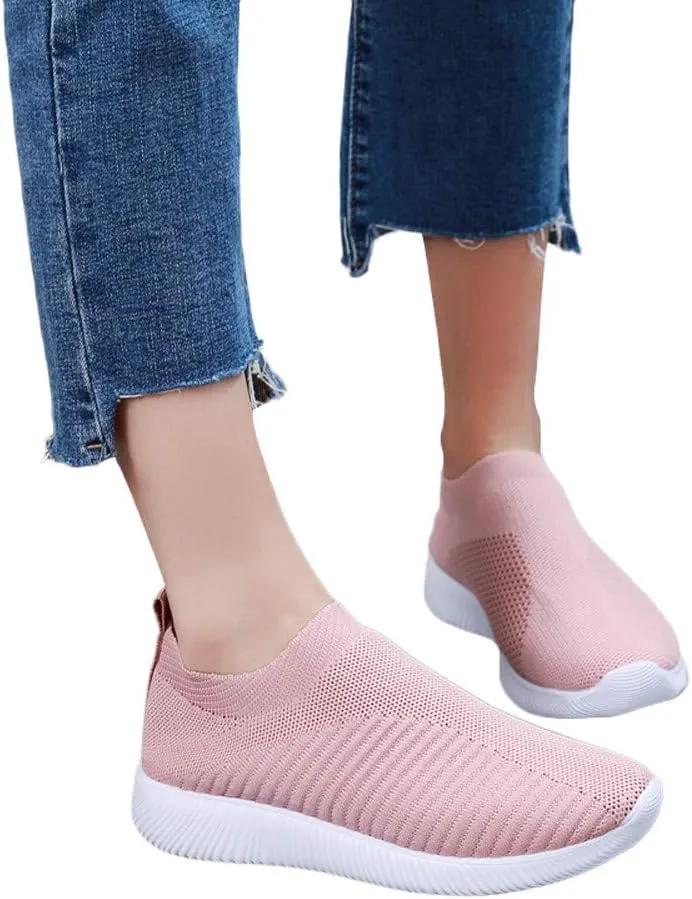 Wedge Heel Sneakers for Women Zapatillas Elegantes para Mujer Womens Casual Shoes Wide Trail Running Shoes Women Plantar Fasciitis Women Sport Athletic Running Sneakers Walking Shoes