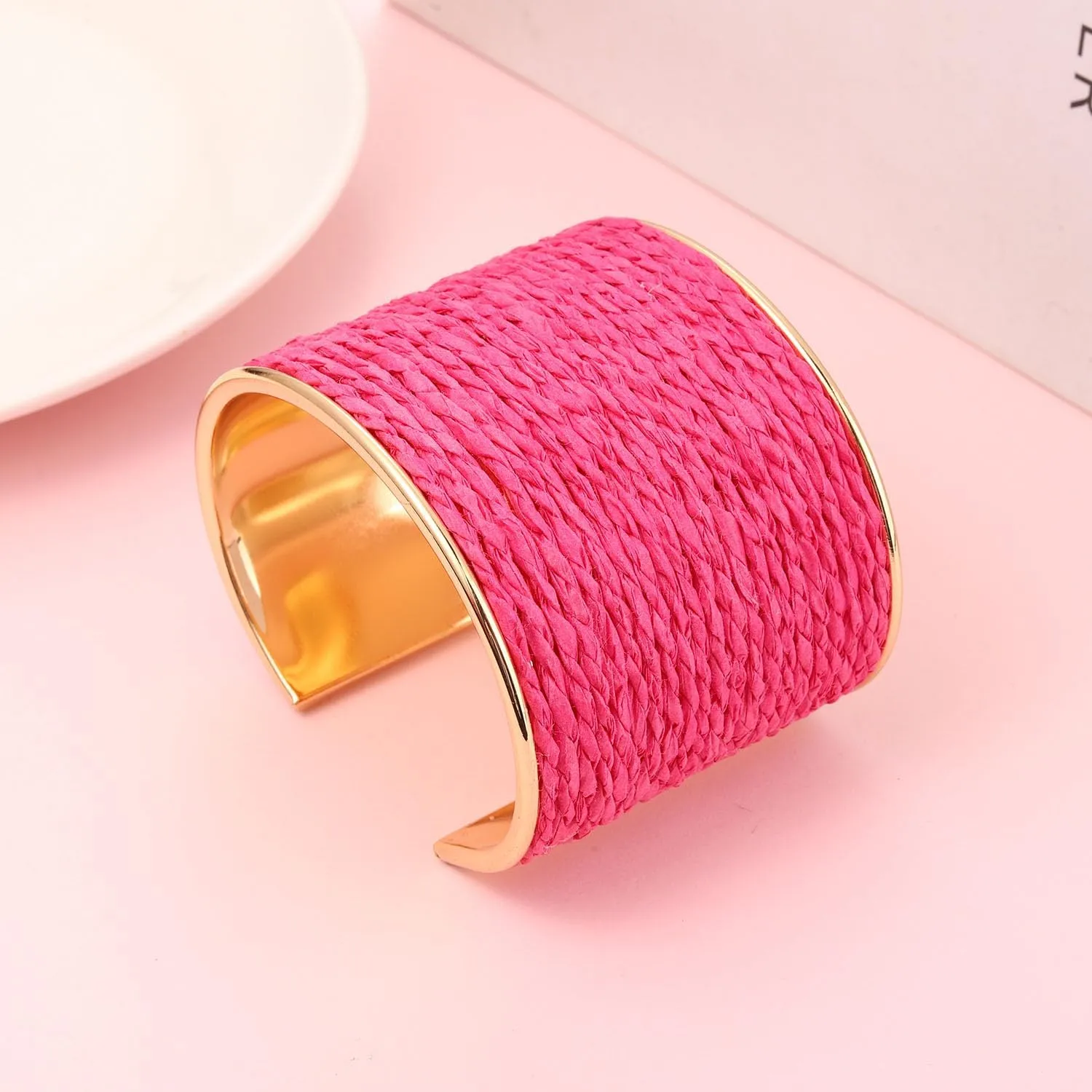 Wide Cuff Bracelets for Women Leopard Bangle Bracelets Snakeskin Leather Wrap Cuff Bracelets for Women